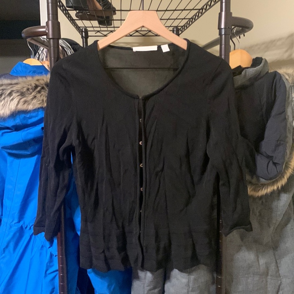Black Hugo boss cardigan